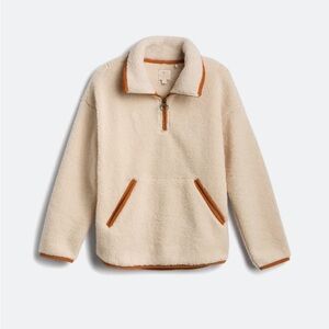 Barbour Wildsmith Sherpa Fleece Popover Jacket